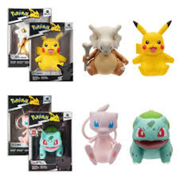 Pokemon Pikachu Bulbasaur Cubone Mew Select Set - Picture 4 of 4